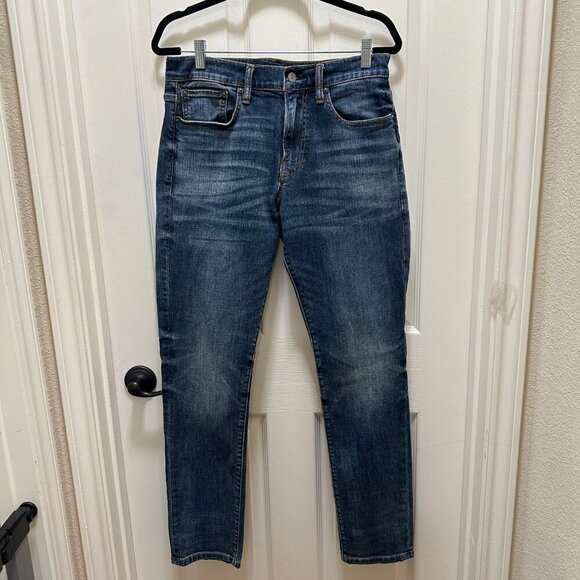 Lucky Brand Men's 412 Athletic Slim Fit Jeans Size 31X32 Blue Comfort Stretch - Picture 3 of 11